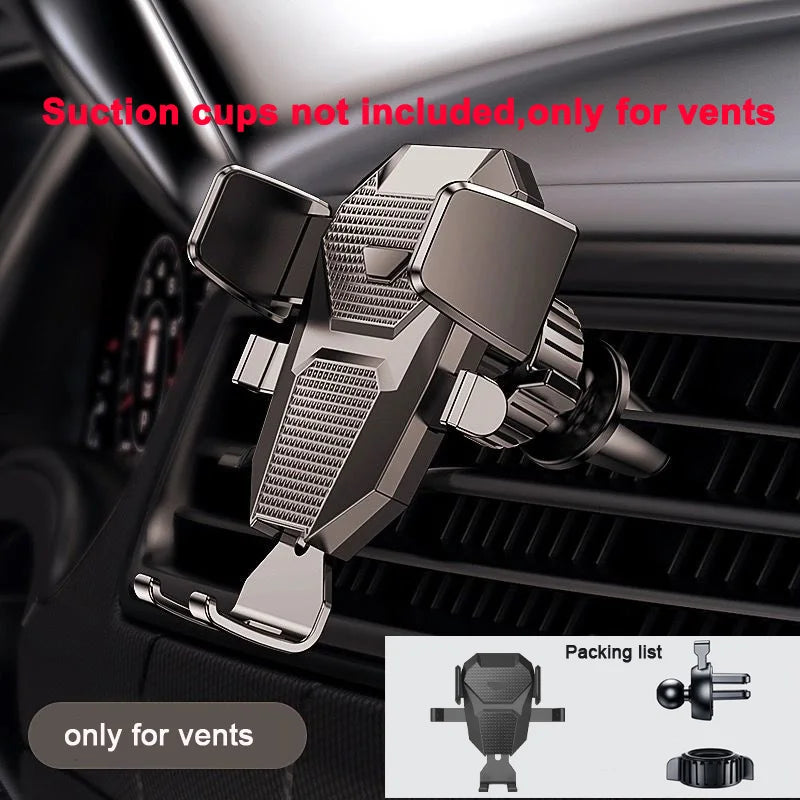 Sucker Car Phone Holder Stand Dashboard Auto Air Vent Mount Cellphone Holder in Car Mobile Support GPS For iPhone Samsung Xiaomi