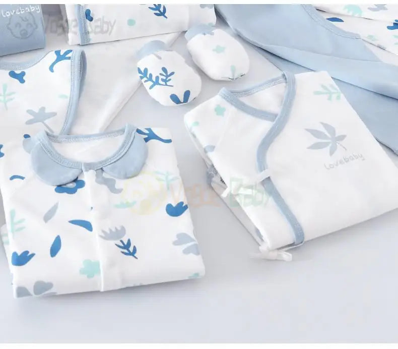 Pure Cotton Newborn Clothes Baby Gift Cotton Baby Set 0-12 Months Spring Winter Kids Clothes Suit Baby Girl Unisex Set No Box